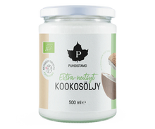 Puhdistamo luomu Extra-neitsyt kookosöljy 500 ml