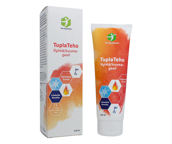 Terveyskaista TuplaTeho Kylmä/kuumageeli 120 ml