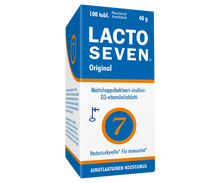 Vitabalans Lacto Seven Original maitohappobakteeri-inuliini-D3-vitamiinitabletti