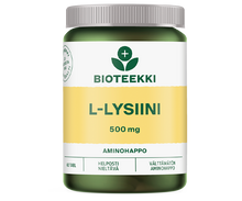 Bioteekin L-Lysiini 500 mg 60 tabl