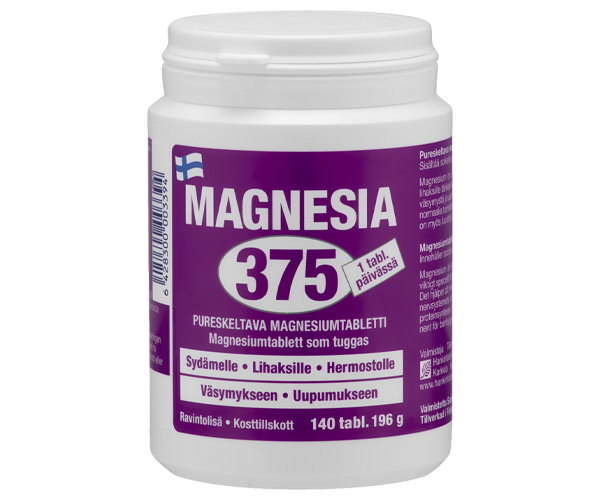 Pureskeltava magnesiumtabletti