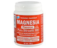 Pureskeltava magnesiumsitraattitabletti