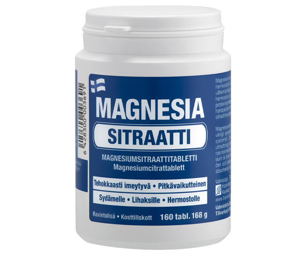 Magnesiumsitraattitabletti