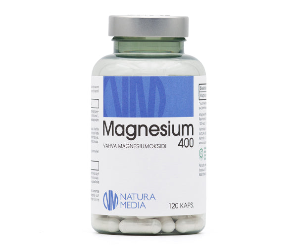 Natura Media Magnesium 400 120 kaps
