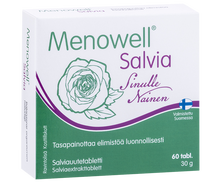 Menowell salviauutetabletti
