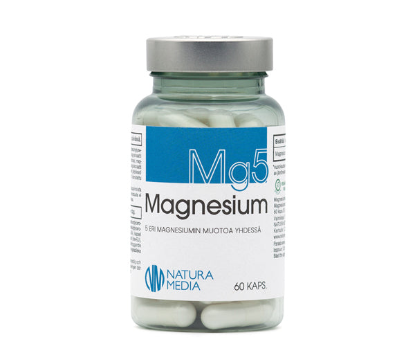 Natura Media Mg5 Magnesium 60 kaps