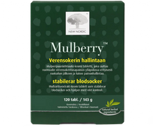 New Nordic Mulberry verensokerin hallintaan 120 tabl