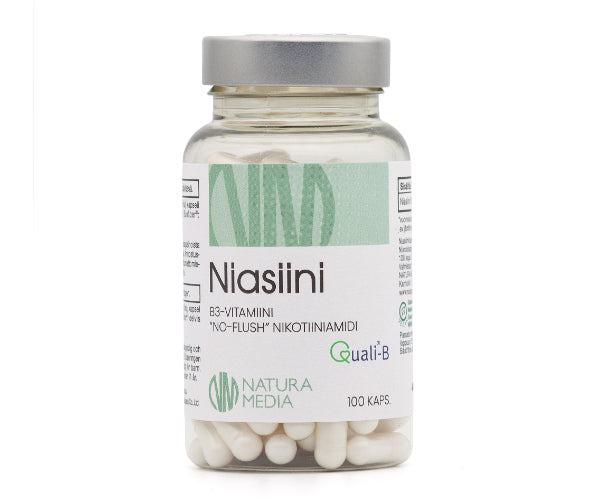 Natura Media Niasiini B3-vitamiini 100 kaps