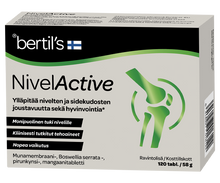 NivelActive munamembraani-, Boswellia serrata-, pirunkynsi-, mangaanitabletti 120 tabl