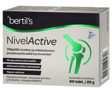 NivelActive munamembraani-, Boswellia serrata-, pirunkynsi-, mangaanitabletti 60 tabl