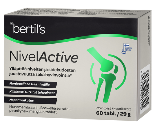 NivelActive munamembraani-, Boswellia serrata-, pirunkynsi-, mangaanitabletti 60 tabl