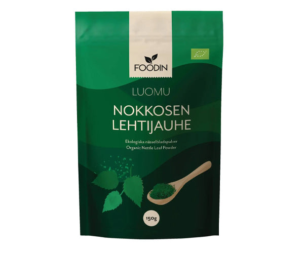Foodin Nokkosen lehtijauhe 150g