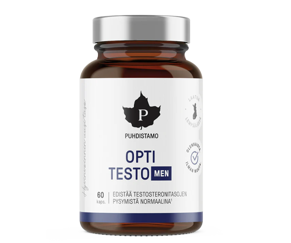 Puhdistamo Opti Testo Men  60 kaps