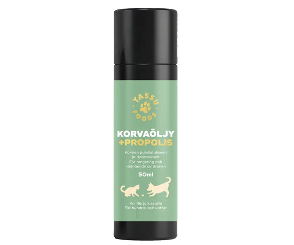 Tassu Foods Korvaöljy+propolis 50 ml