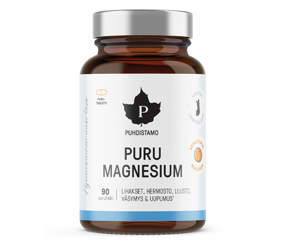 Puhdistamo Puru Magnesium 90 tabl