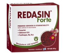 Punariisi-Ubikinoni-B-vitamiinitabletti