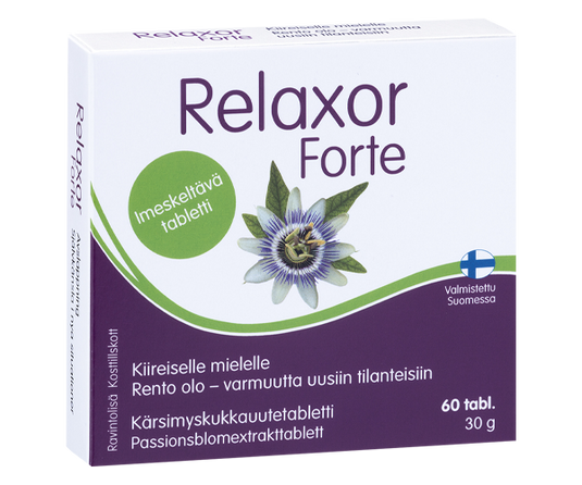 Kärsimyskukkauutetabletti