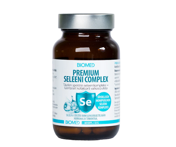 Biomed Premium Seleeni Complex 60 kaps. - tuotepakkaus