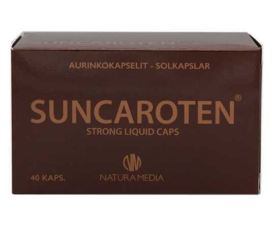 Natura Media Suncaroten aurinkokapselit 40 kaps