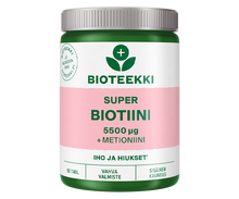 Super Biotiini 5500 μg+metioniini 90 tabl