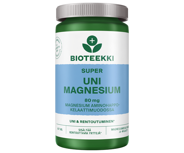 Bioteekin Super Uni Magnesium 80 mg 60 tabl