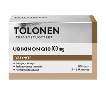 Tolonen Ubikinon Q10 100 mg 180 kaps