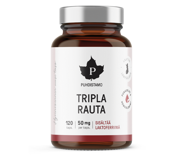 Puhdistamo Tripla Rauta 120 kaps