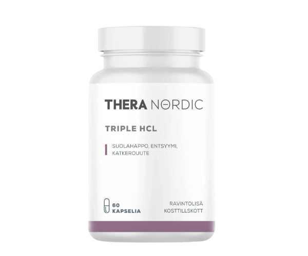 THERA Nordic Triple HCL Suolahappo 60 kaps.