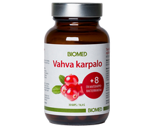 Biomed Vahva karpalo+maitohappobakteerit 30 kaps