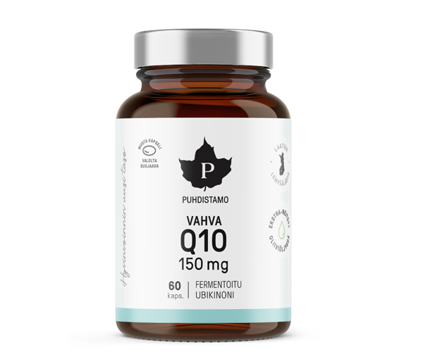 Puhdistamo Vahva Q10 150 mg 60 kaps
