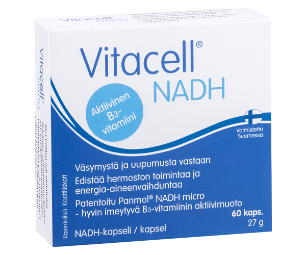 Aktiivinen B3-vitamiini 60 kaps