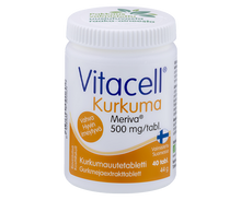 Kurkumauutetabletti 500 mg 40 tabl