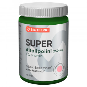 Bioteekin Super Alfalipoiini+C