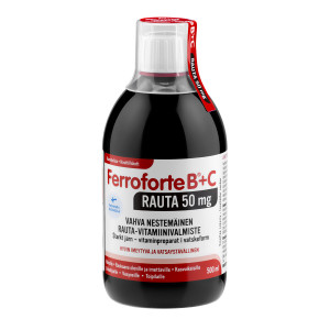 Ferroforte B + C 50 mg nestemäinen rautavalmiste