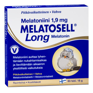 Melatosell Long Melatoniini 1,9 mg