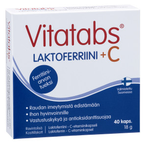 Vitatabs Laktoferriini + C